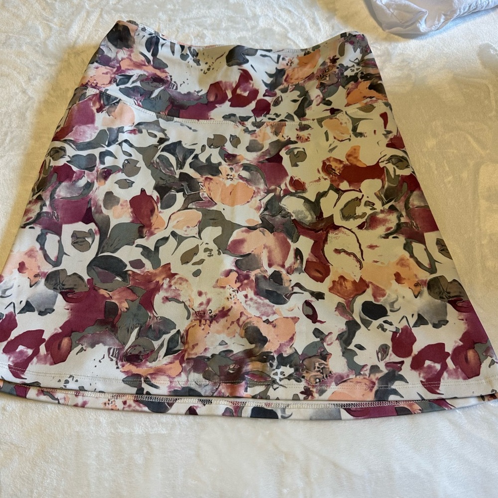 Floral Print Women's Skort XL